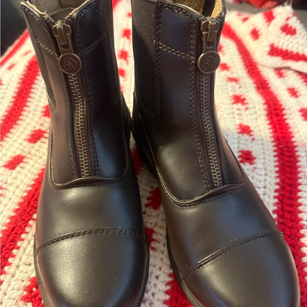 Stylish Dark Brown Ankle Boots